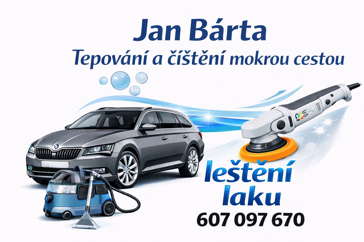 Tepování a čištění - Jan Bárta